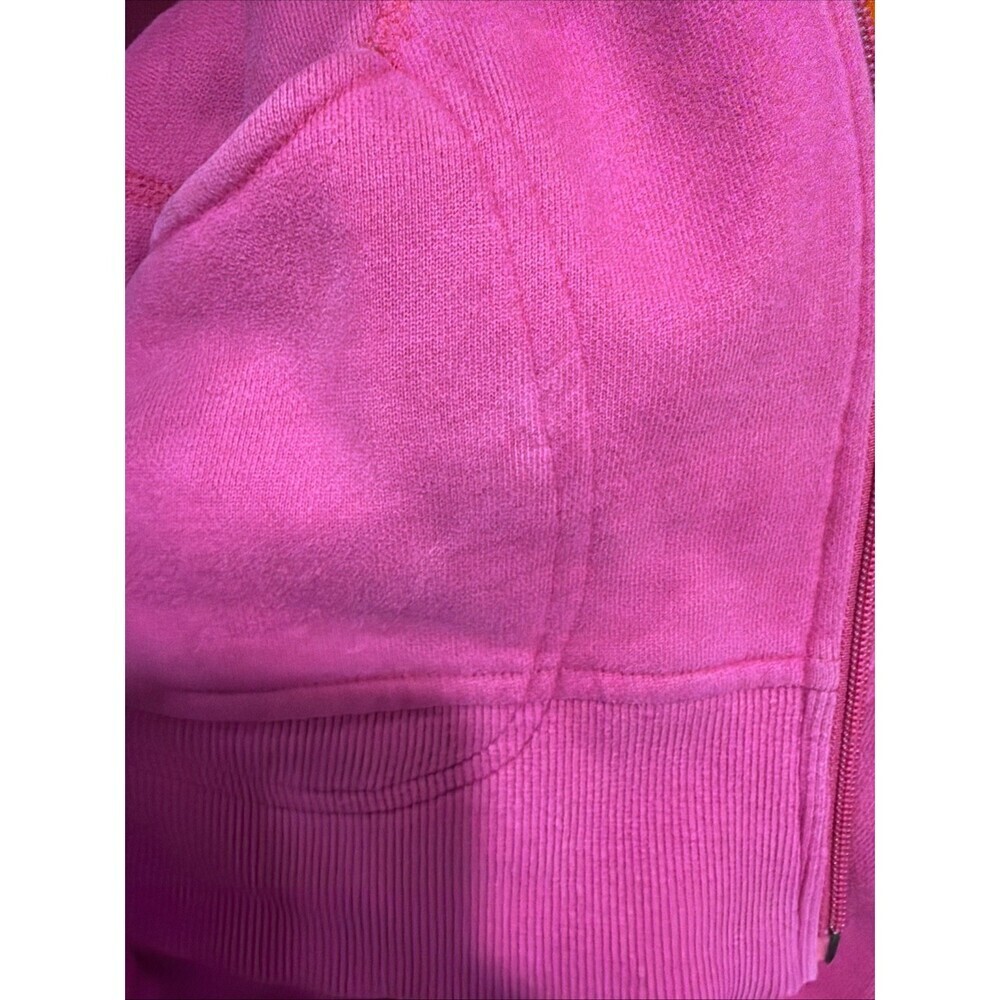 RARE VTG Lululemon Scuba Hoodie Boom Juice Pink Striped Size 8 OG Canada - Picture 9 of 10